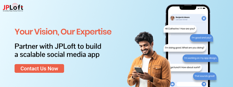 Create a Social Media App CTA